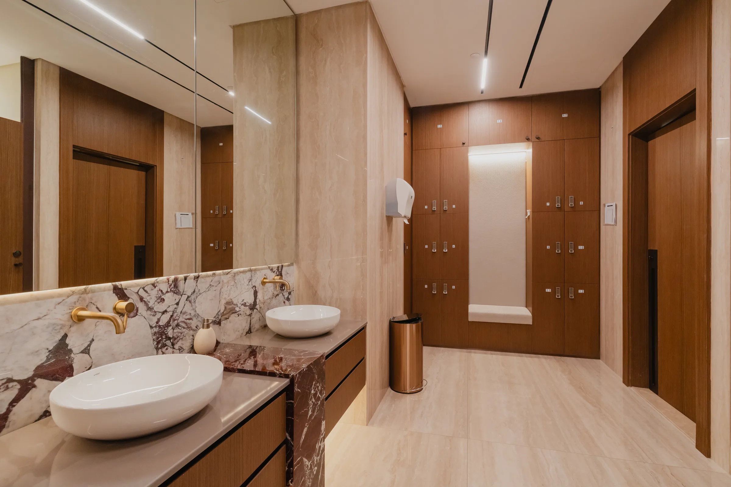Lifts, Hallways & Washrooms